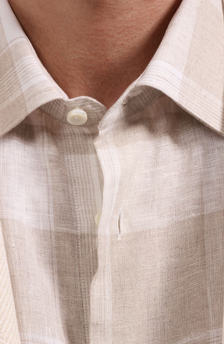 Bugatchi Tan Herringbone Knit Sport Coat, Alternate, color, Sand