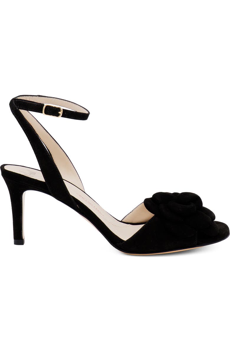 Amalfi by Rangoni Lambretta Ankle Strap Sandal, Alternate, color, Black Cashmere