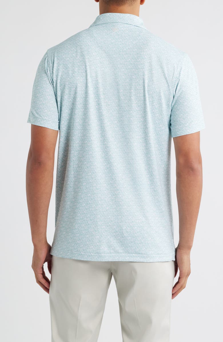 Peter Millar Crown Crafted Due North Performance Jersey Polo, Alternate, color, White