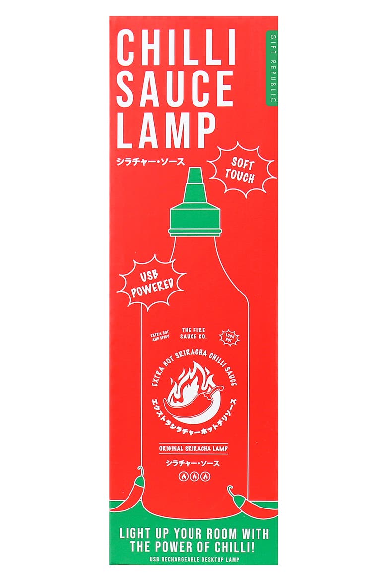 Chilli Sauce Bottle Squeezy Lamp, Alternate, color, ASSORTED