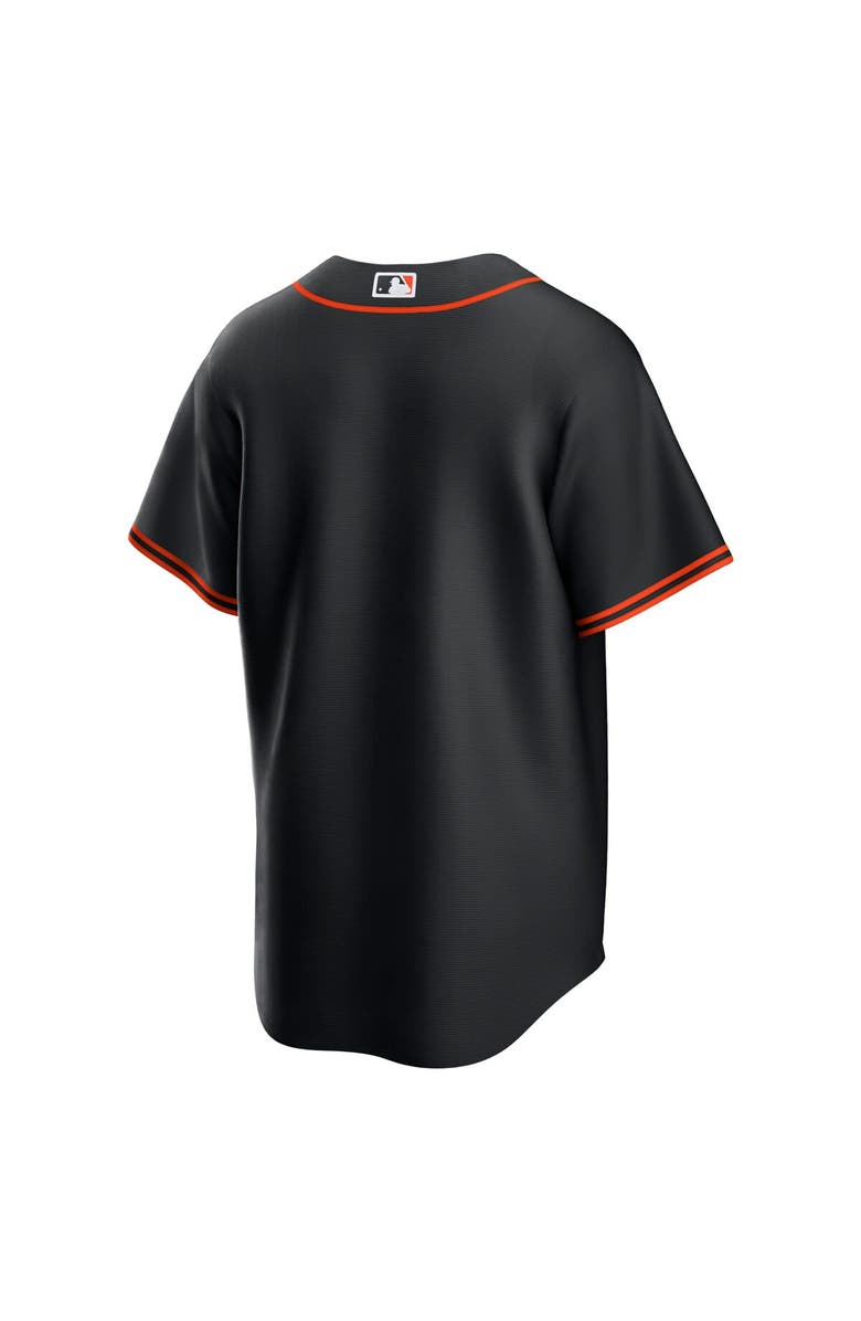 Nike Men's Nike Black San Francisco Giants Alternate Replica Team Jersey, Alternate, color,