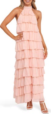 Petal & Pup Zoella Ruffle Tiered Maxi Dress