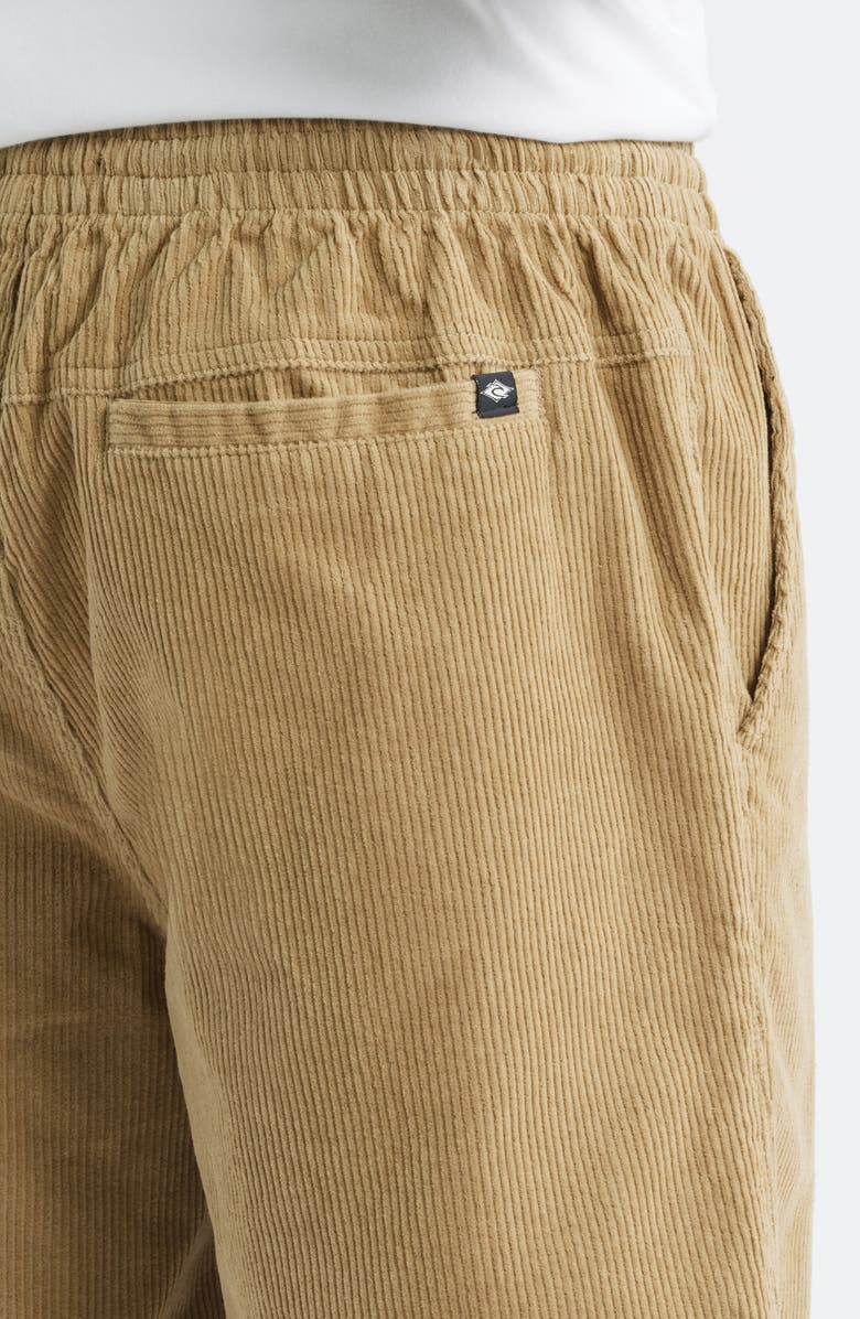 Rip Curl Classic Surf Corduroy Volley Shorts, Alternate, color, Beige