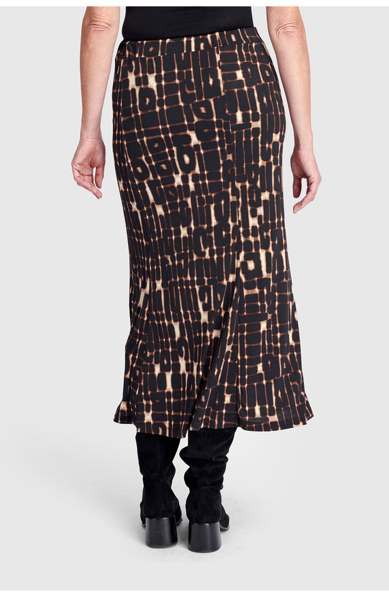 Alembika Glyph Pencil Skirt, Alternate, color, Matrix