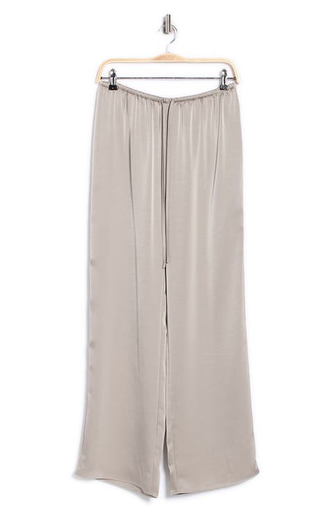 Satin Drawstring Pants