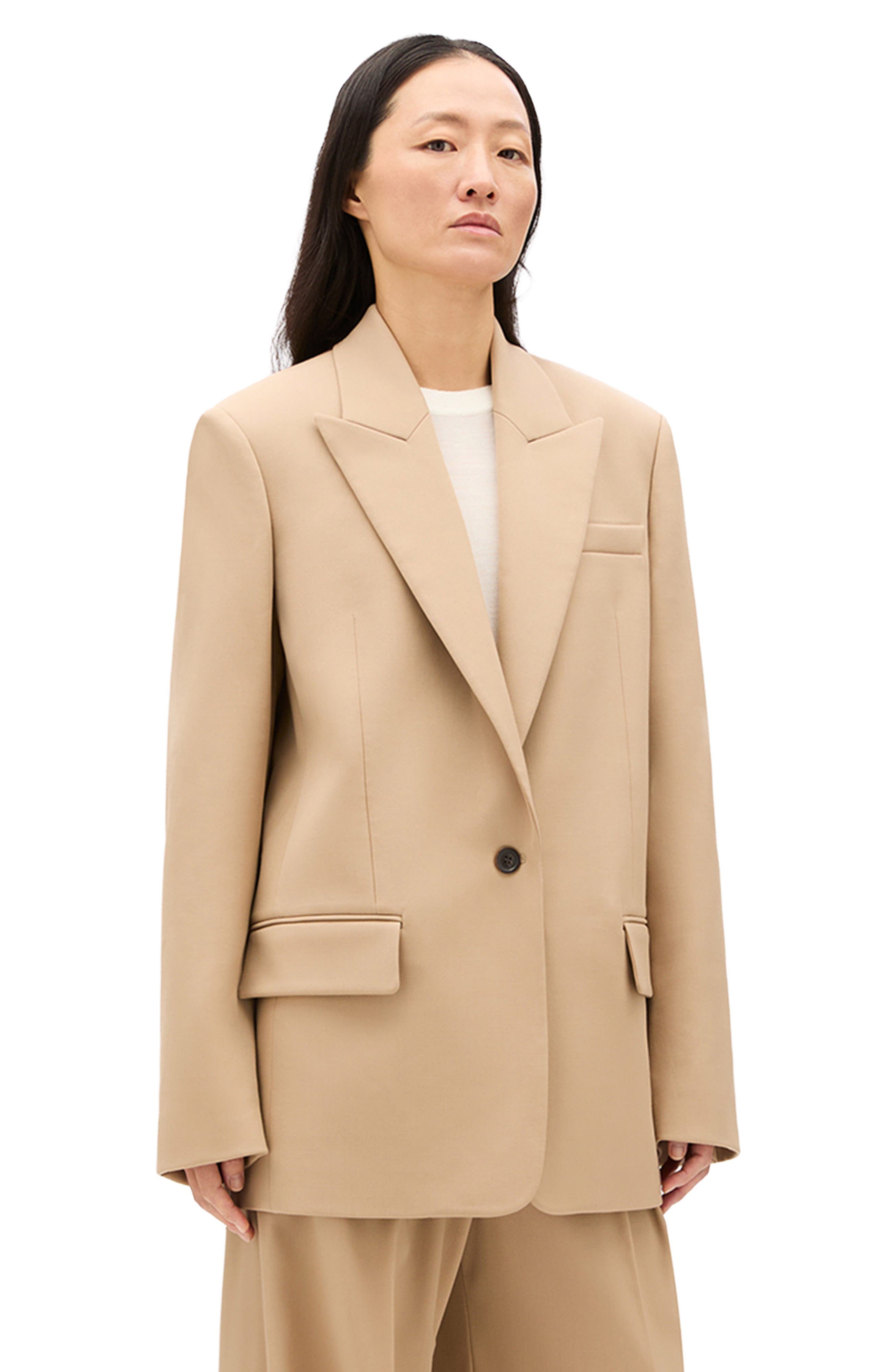Wool Oversized Tailored Jacket