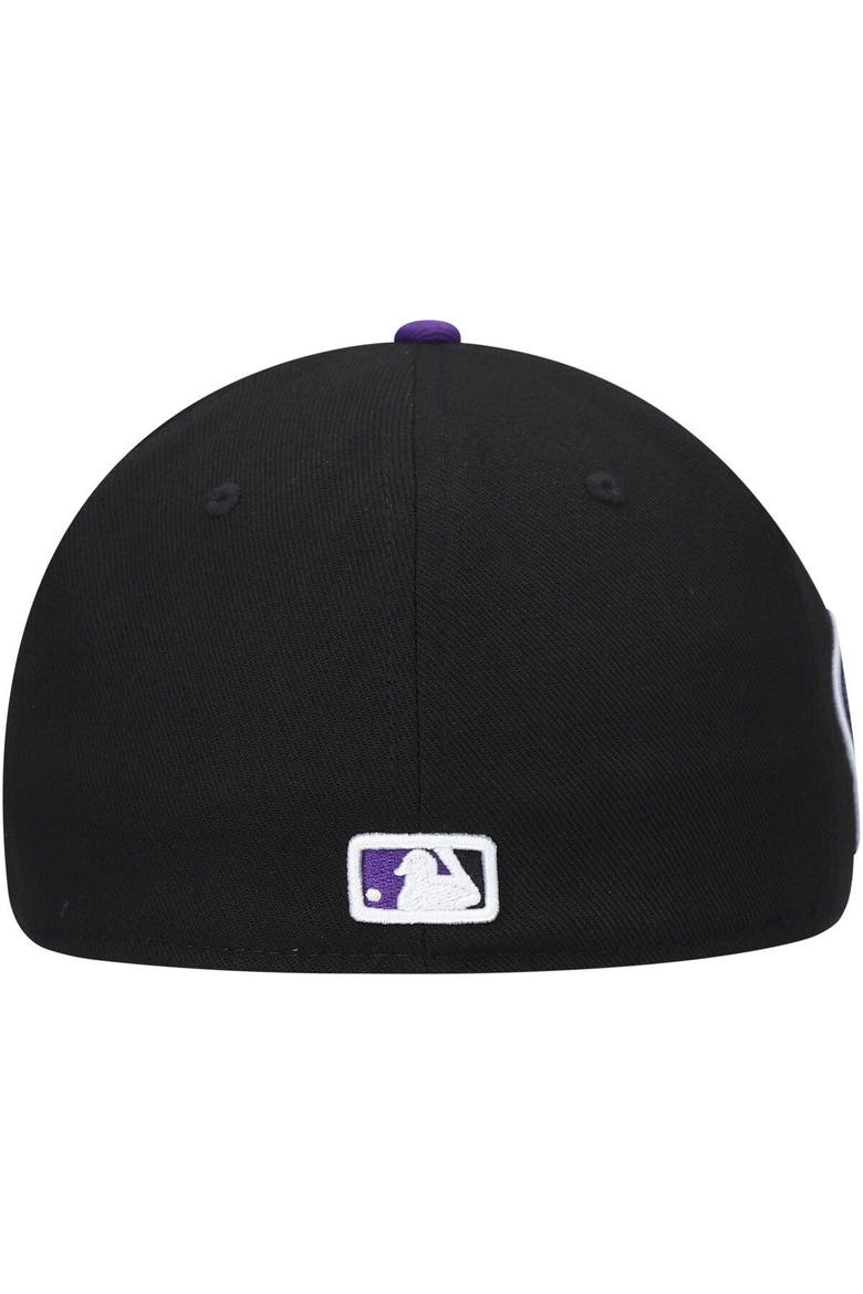 Men's New Era Black Colorado Rockies 9/11 Memorial Side Patch 59FIFTY Fitted Hat, Alternate, color, Black