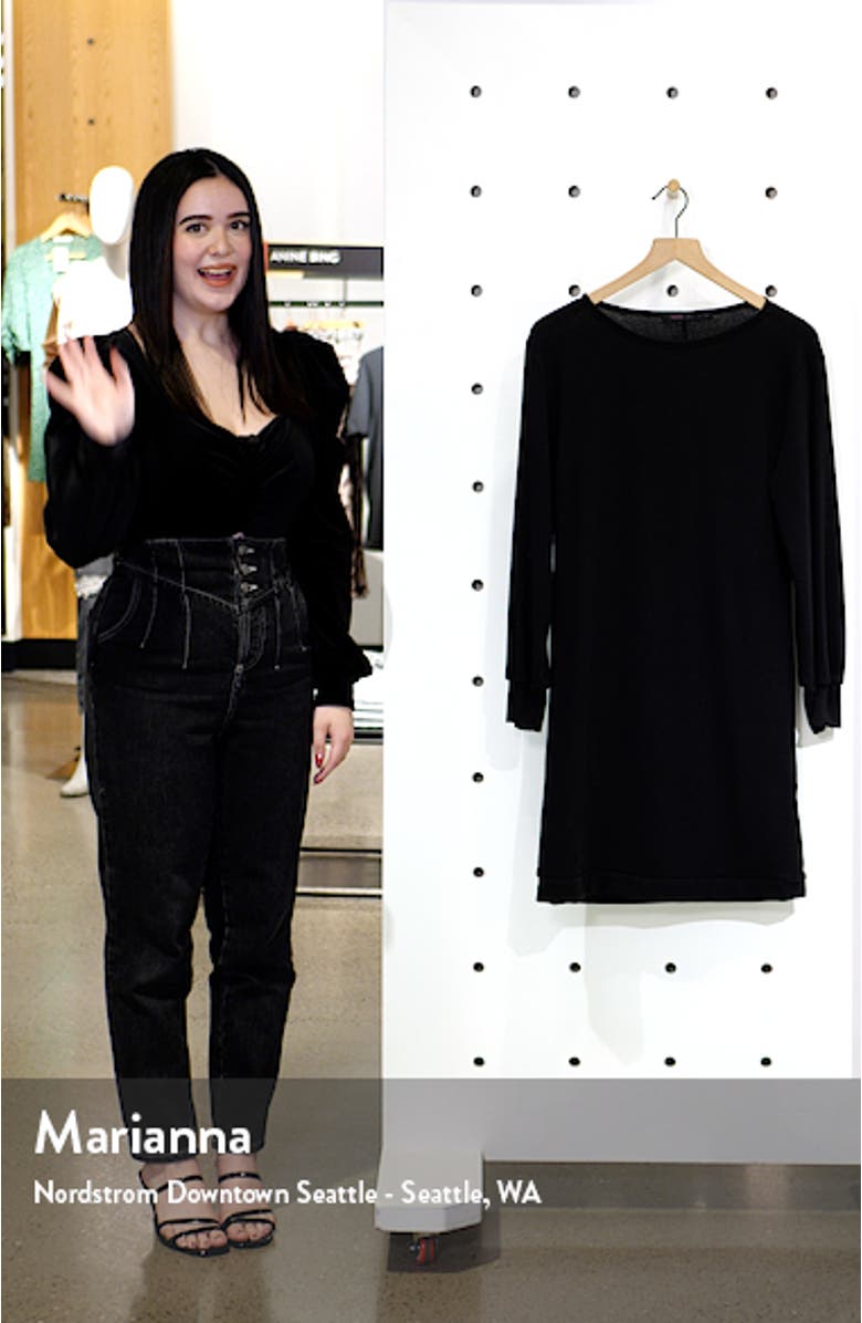 Long Sleeve Sweater Dress, sales video thumbnail