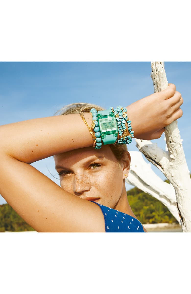 Sequin Stone Stretch Bracelets, Alternate, color, 