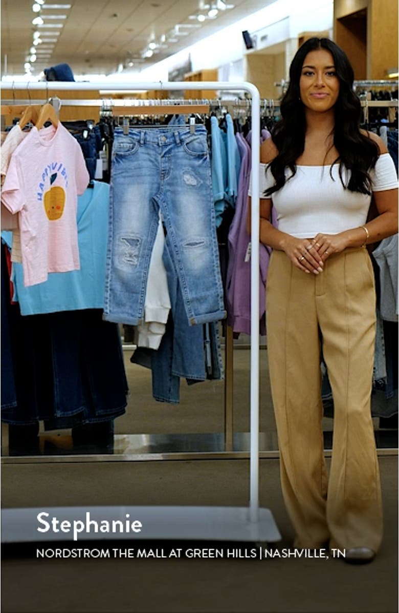 Kids' Ripped Nonstretch Denim Jeans, sales video thumbnail