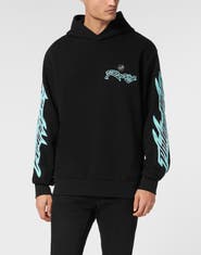 PHILIPP PLEIN Hoodie Sweatshirt Ls Racing Club Men