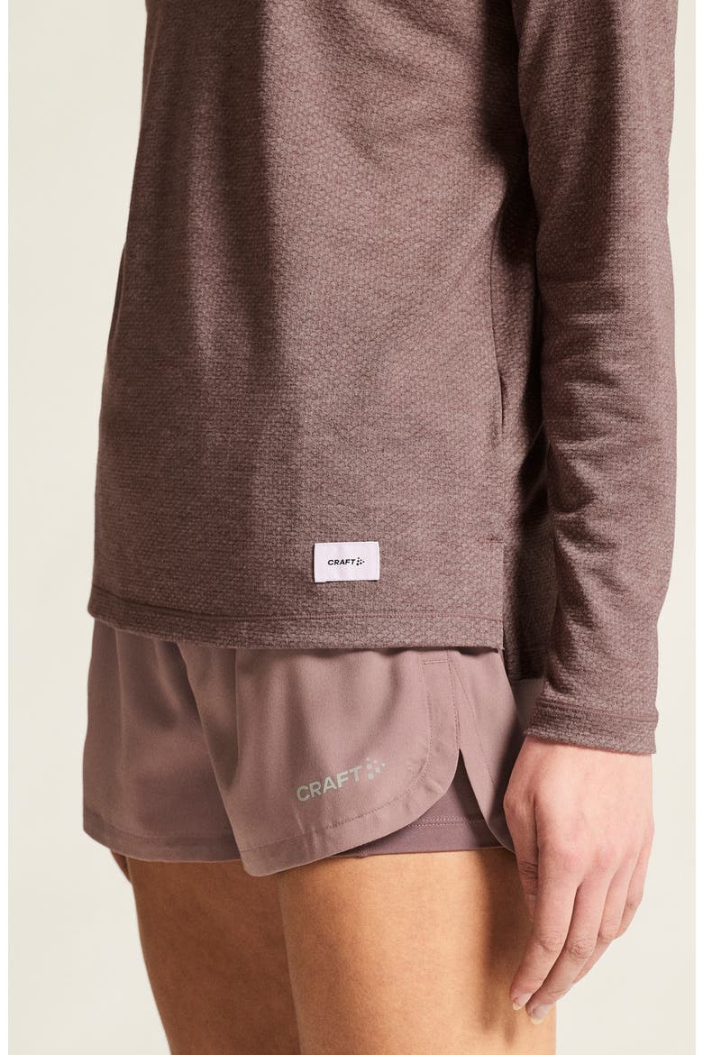 Thermal T-Shirt, Alternate, color, FLINT MELANGE