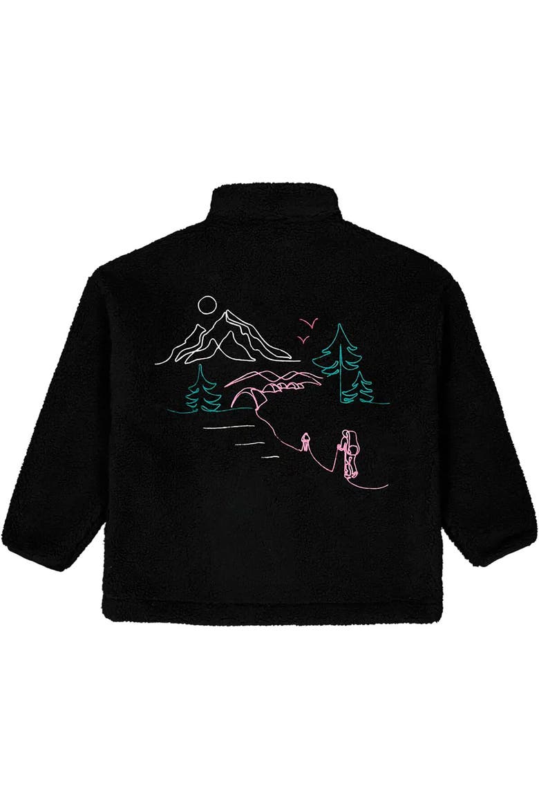Nyss Embro Zip Fleece Jacket - Women's, Alternate, color, Black