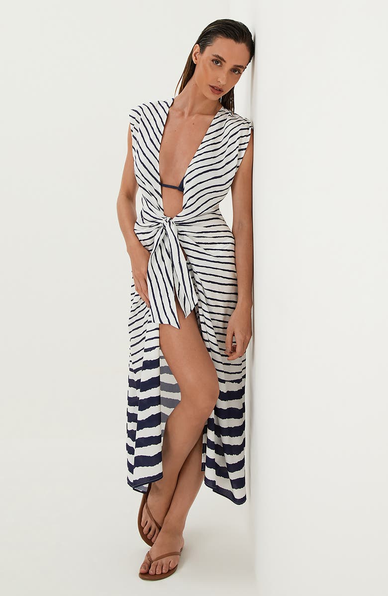 ViX Paula Hermanny Symphonie Sasha Cover-Up Maxi Dress, Alternate, color, Multi