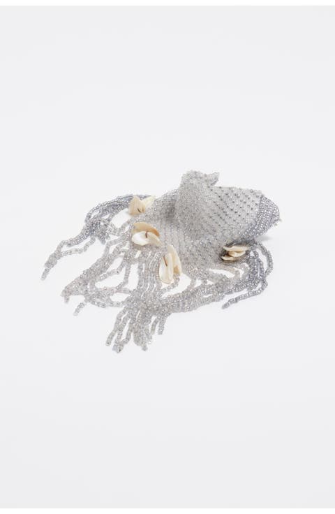 Mother-Of-Pearl Tassel Bracelet