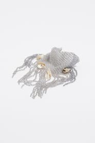Bimba y Lola Mother-Of-Pearl Tassel Bracelet