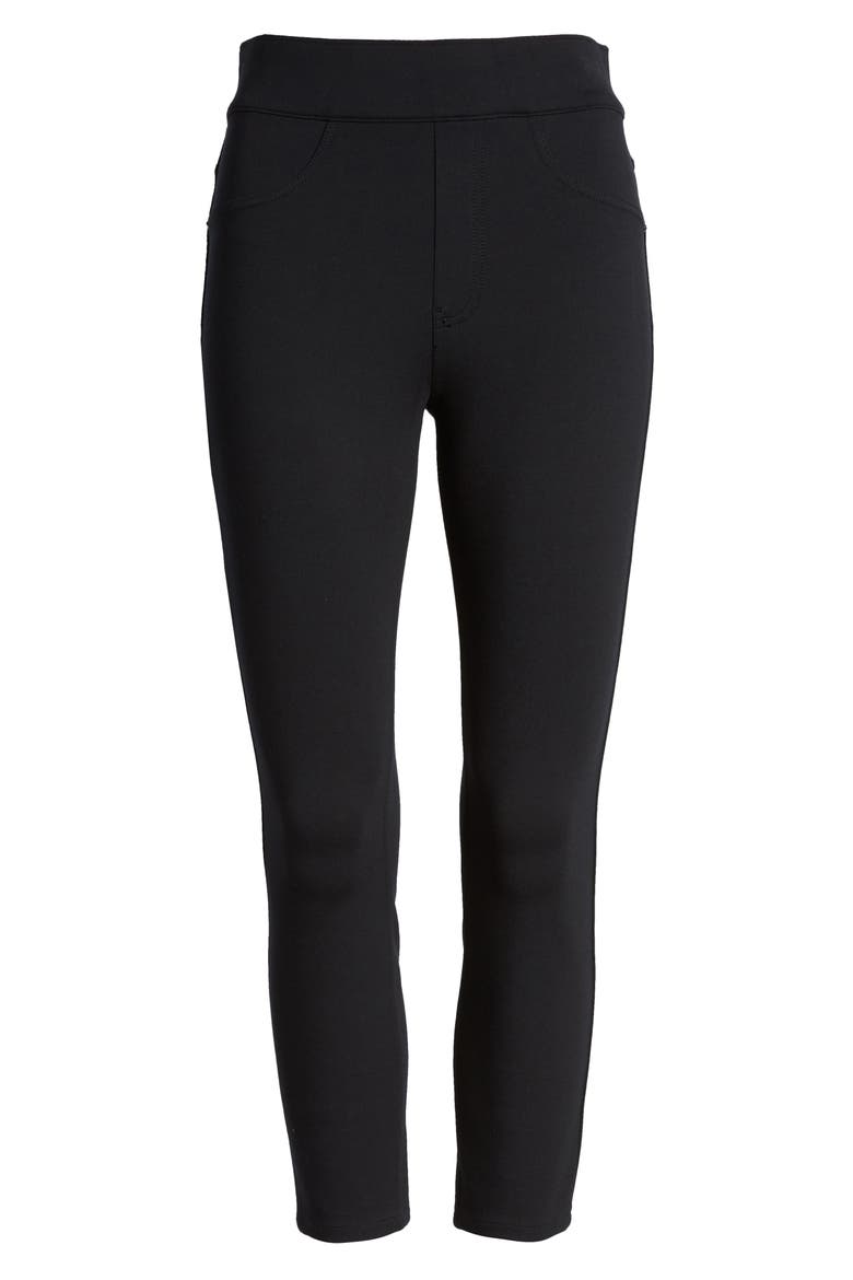The Perfect Pants Four-Pocket Ankle Pants, Alternate, color, VERY BLACK