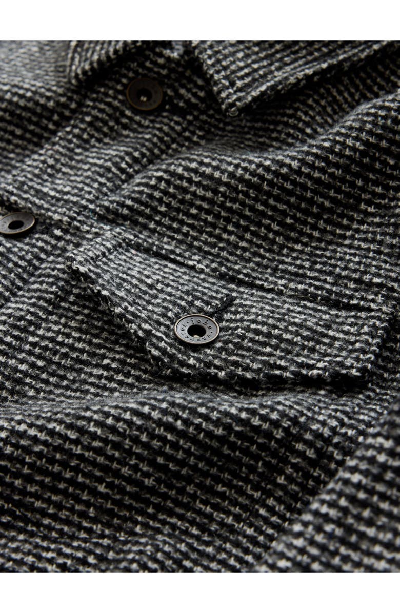 John Varvatos Evans Tweed Trucker Jacket, Alternate, color,