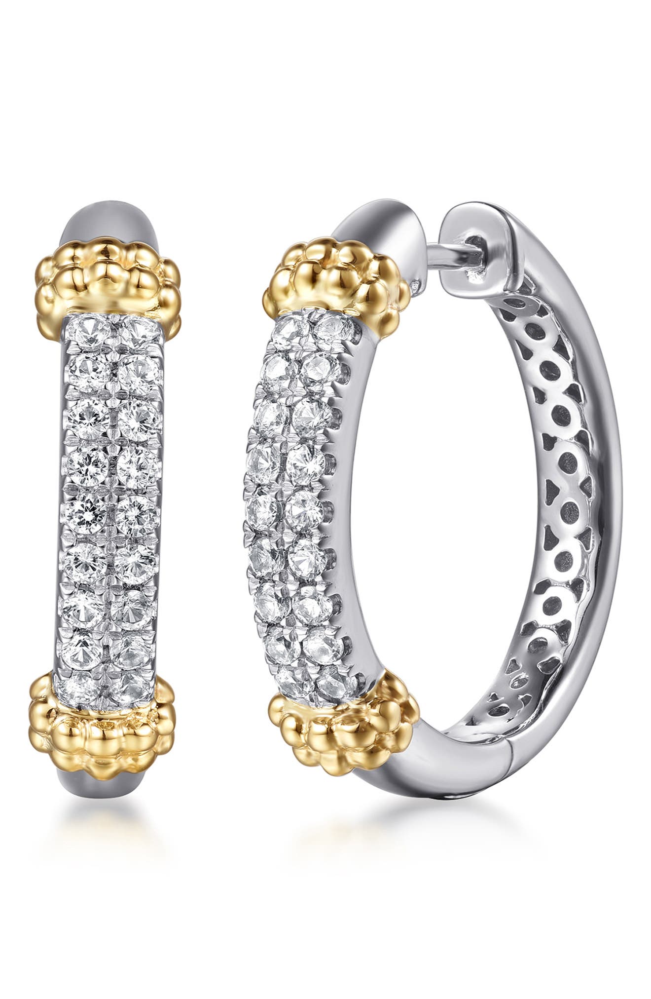 selected SILVER/ 14K YELLOW GOLD