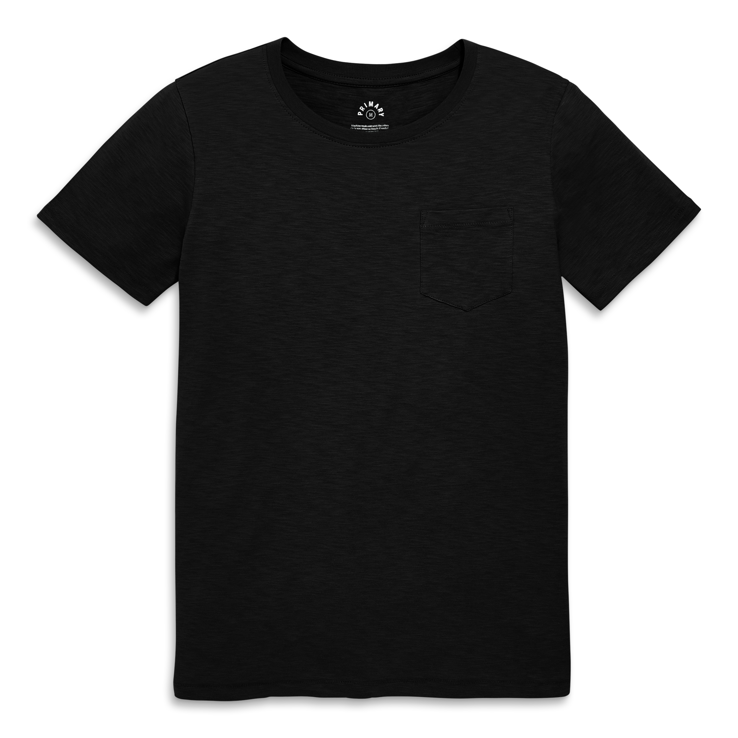 Unisex Fit Slub Pocket Tee