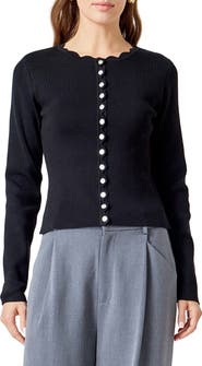 Endless Rose Scalloped Cardigan