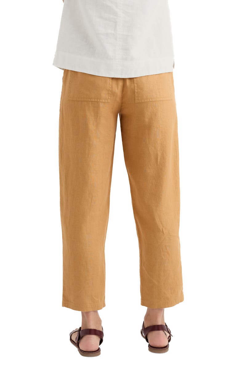 Seasalt Cornwall Sholl Drawstring Tapered Organic Cotton Twill Pants, Alternate, color,