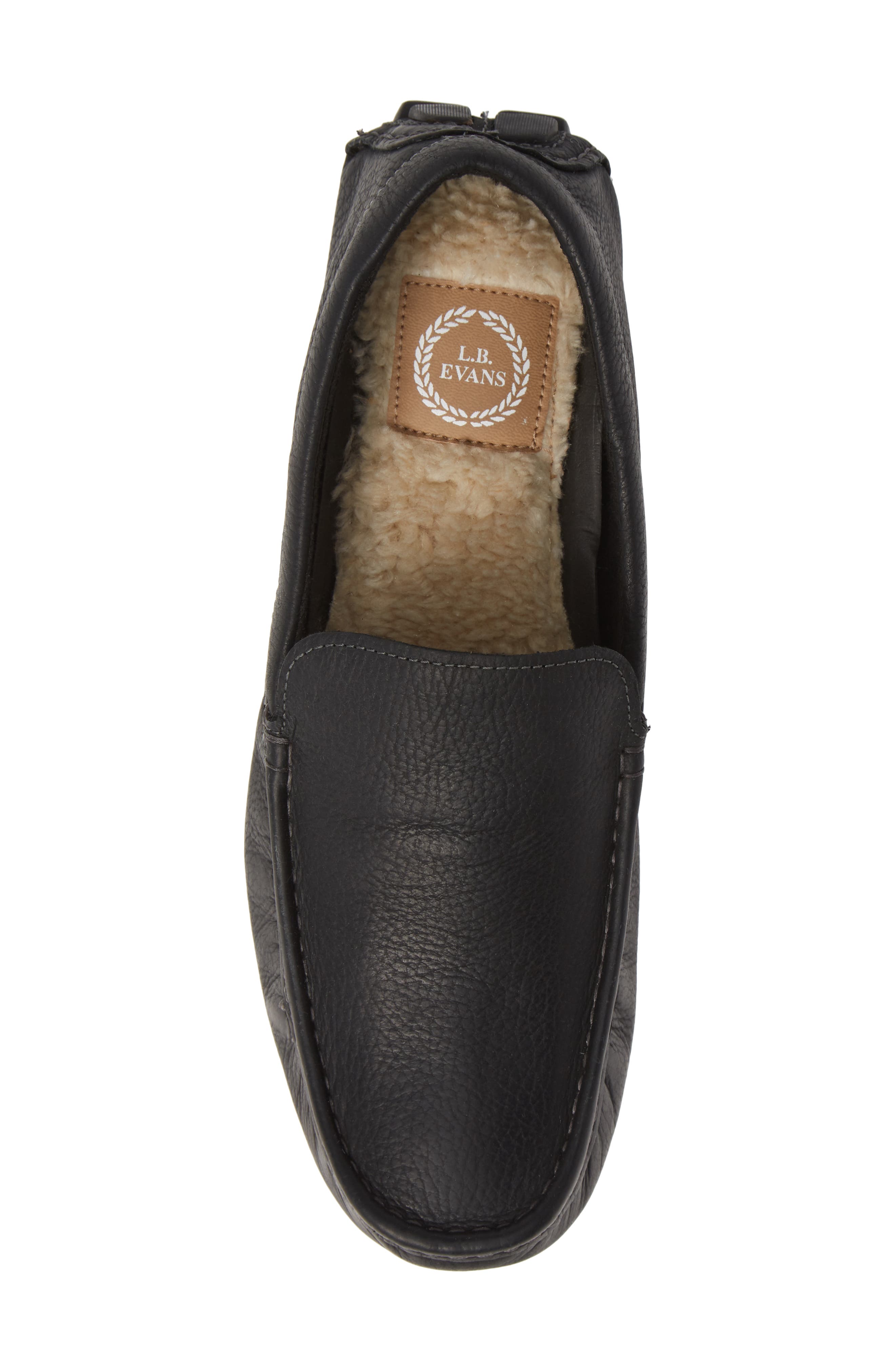 Alton Driving Shoe, Alternate, color, BLACK LEATHER