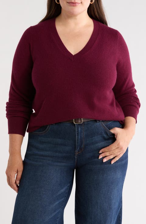 V-Neck Cashmere Sweater
