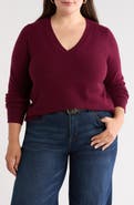 Nordstrom V-Neck Cashmere Sweater