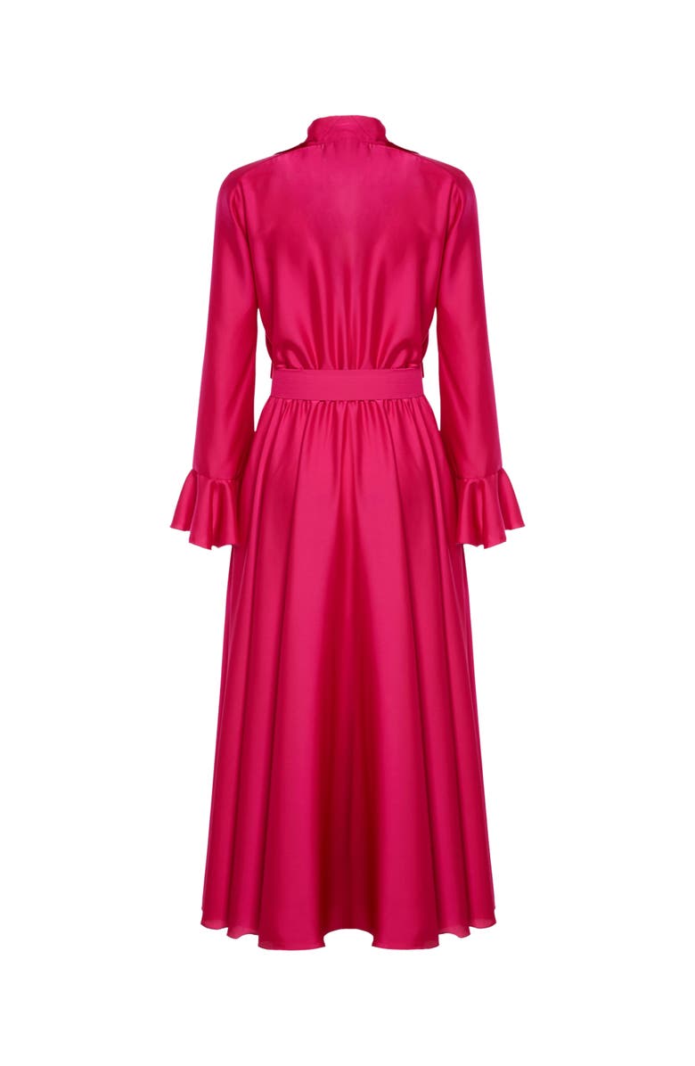 La DoubleJ Baby Dress Solid Cyclamen, Alternate, color, 