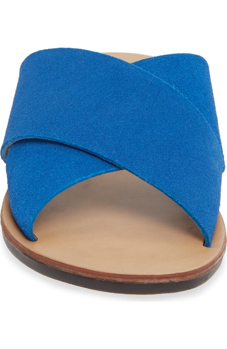 BP. Twist Cross Strap Sandal, Alternate, color,