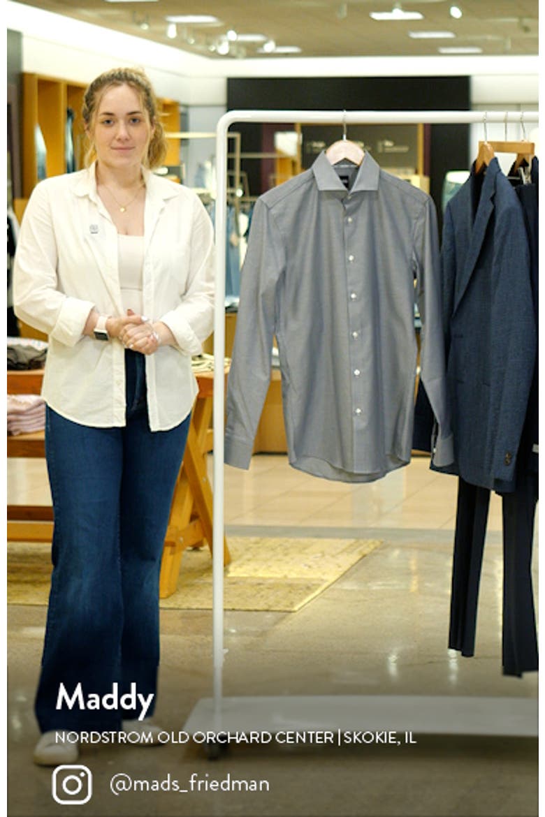 Hank Slim Fit Dress Shirt video