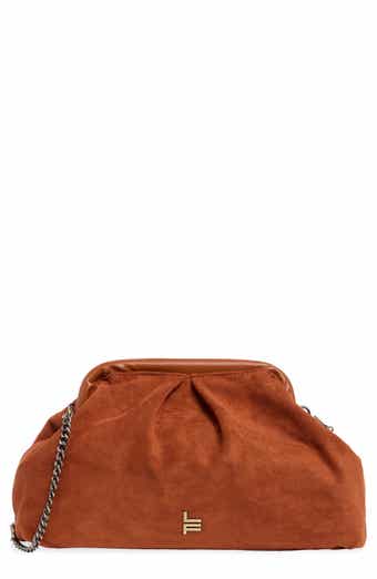 Faux Suede Clutch