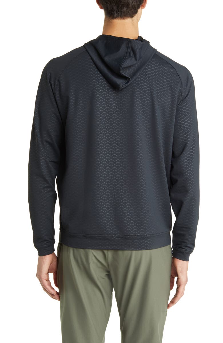 Peter Millar Pine Arrow Print Performance Hoodie, Alternate, color, 