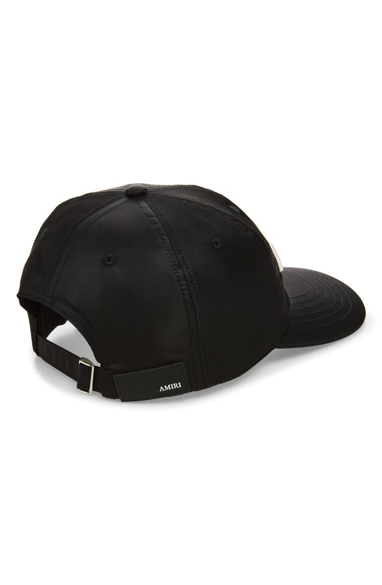 AMIRI Sport Canvas Baseball Cap, Alternate, color, Black