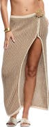 Capittana Rosalia Crochet Cover-Up Skirt
