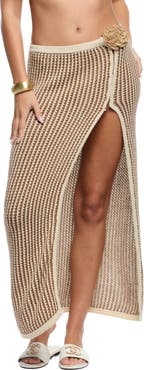 Capittana Rosalia Crochet Cover-Up Skirt