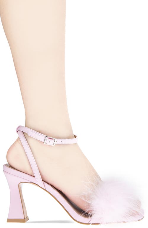 Bcbgeneration Relby Faux Feather Sandal