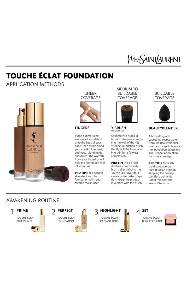 Yves Saint Laurent 'Touche Éclat Le Teint' Y-Brush, Alternate, color, 