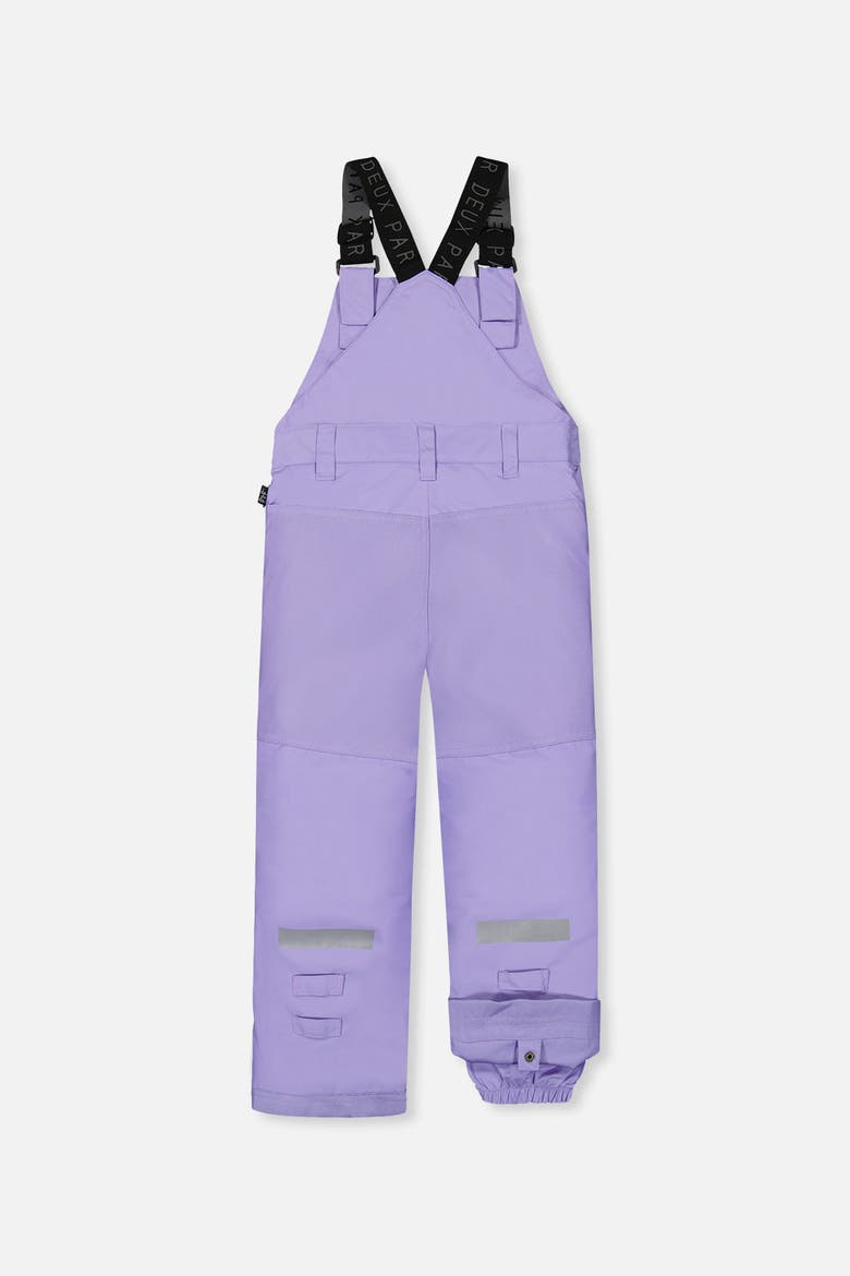Play Adjustable Reinforced Knees Overall Snow Bib, Alternate, color, Violet