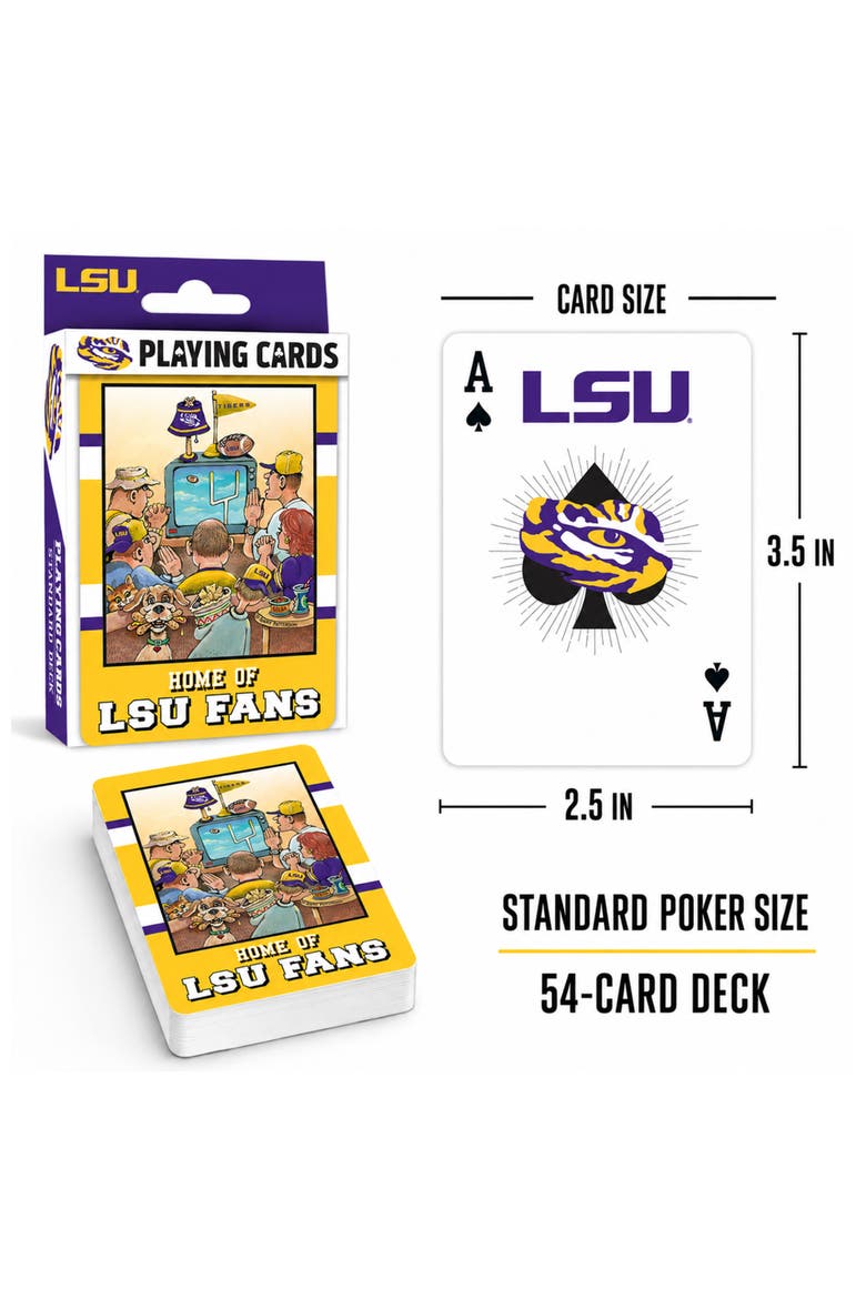 LSU Tigers Fan Deck Playing Cards, Alternate, color, Multicolor