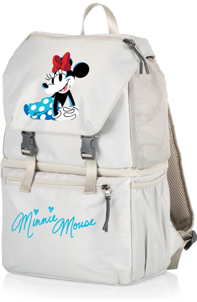 Picnic Time x Disney Minnie Mouse Tarana Cooler Backpack, Alternate, color, Halo Gray