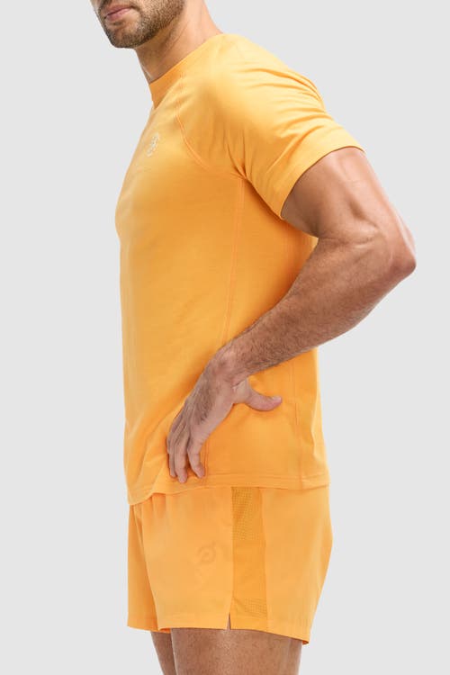 Peloton Tech Jersey Short Sleeve In Amber