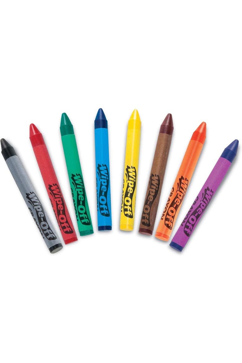 School Skills Reusable Book & Crayons, Multi, Alternate, color, Multicolored