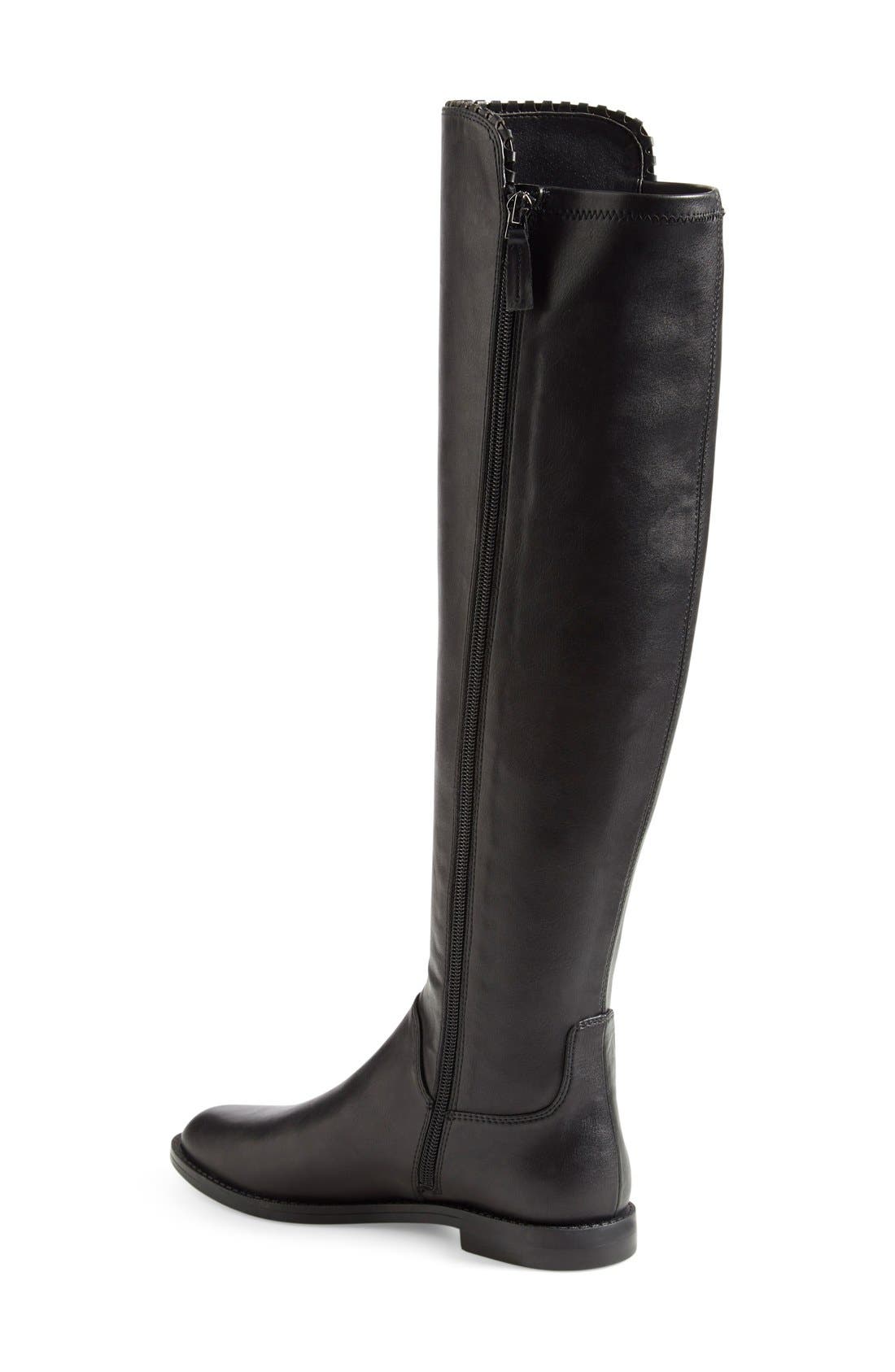 Franco Sarto 'Vistalia' Stretch Back Riding Boot, Alternate, color, 