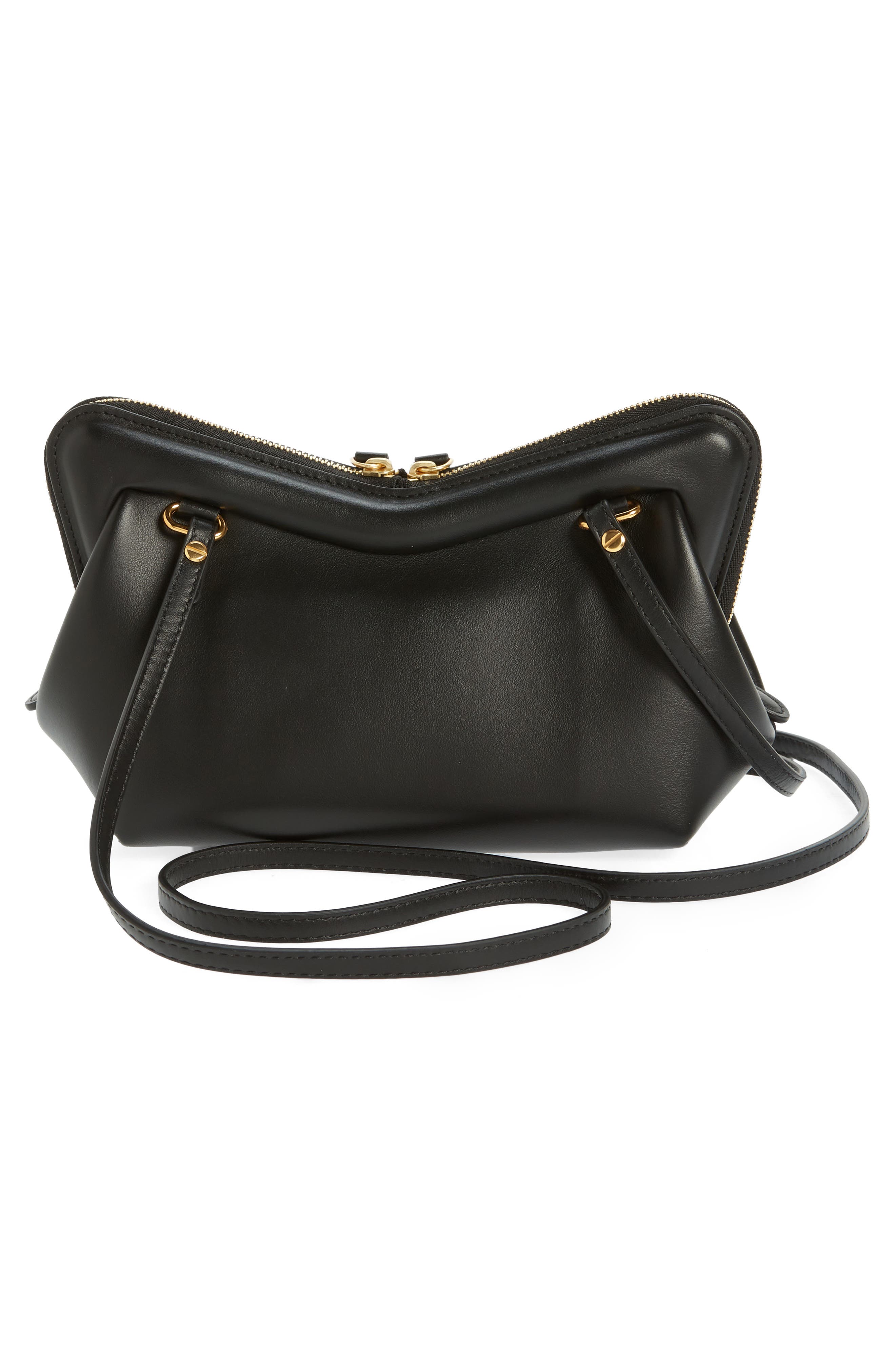 Mansur Gavriel Mini M Frame Leather Shoulder Bag, Alternate, color, 