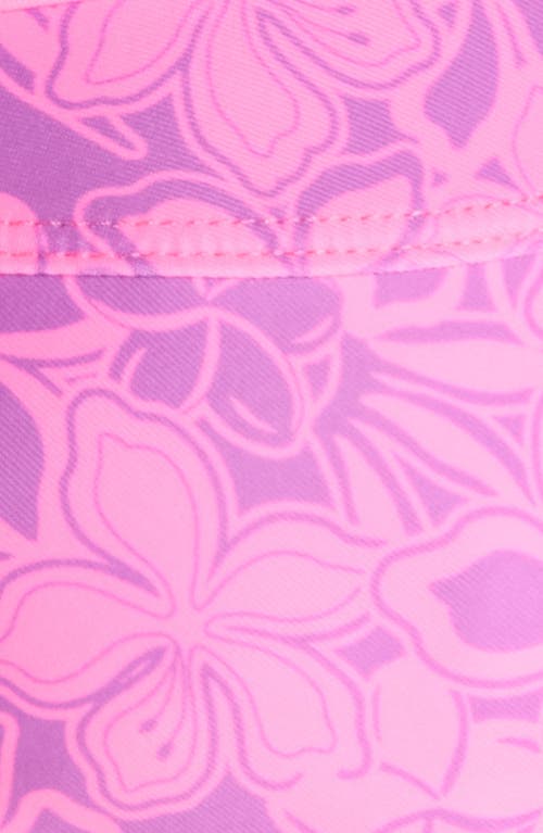 Kulani Kinis Bind Notched Bikini Top In Pink