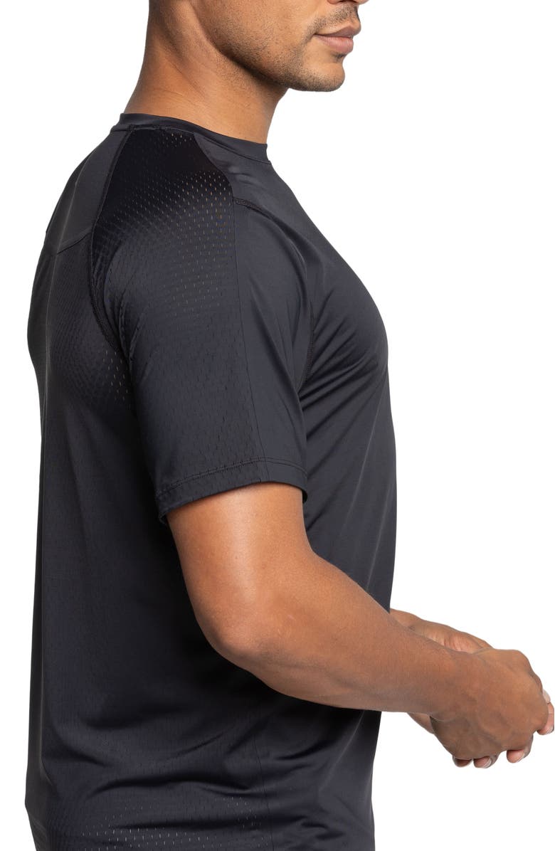 AVI Performance Pickleball Short Sleeve, Alternate, color, Black Beauty