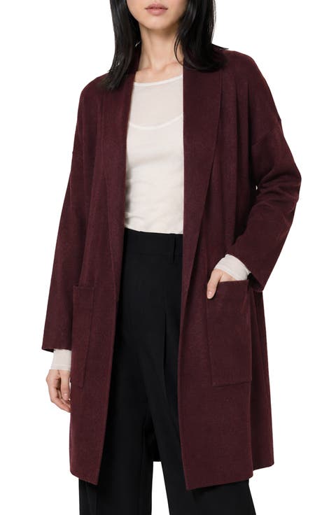 Alicia Open Front Long Cardigan