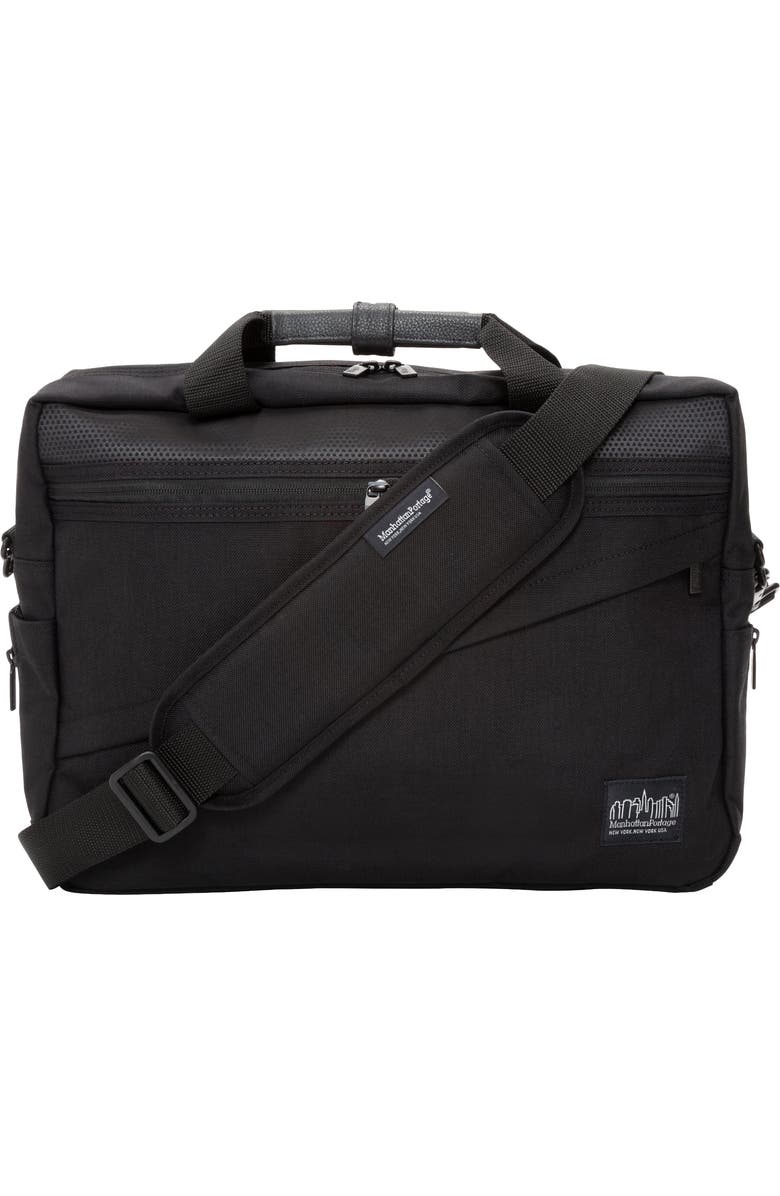 Manhattan Portage Second Avenue Briefcase, Main, color, Black